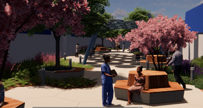 Digital Rendering of Landscape
